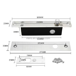 Vians Fail Safe Fail Secure Cerradura de perno eléctrico pequeño con retardo de tiempo para sistema de seguridad - Product Image 6