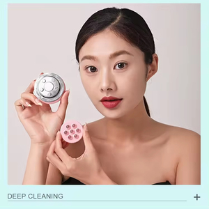 <span class=keywords><strong>Brosse</strong></span> <span class=keywords><strong>nettoyante</strong></span> pour le <span class=keywords><strong>visage</strong></span> en silicone Sonic 3 en 1, étanche, outil de nettoyage en profondeur avec rouleau, nettoyeur facial électrique pour usage domestique - Product Image 5