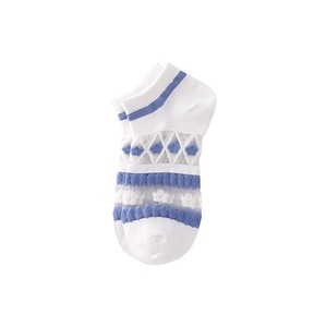 <b>Women</b> Hollow Glass Silk <b>Socks</b> Summer Cool Breathable Ultra Thin Mesh Comfort Student <b>Socks</b> - Product Image 5