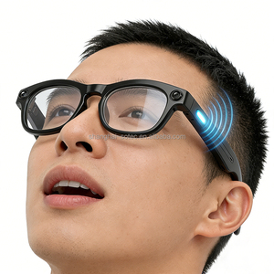Gafas Innovadoras con IA para Transmisión en Vivo, Cámara Dual 720P, Traducción Instantánea, Recordatorio de Mensajes, Resistencia al Agua IPX-4, Navegación AR - Product Image 1
