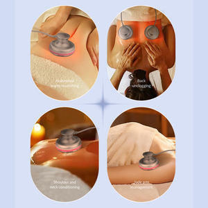 Peralatan Terapi Cupping Pijat Meridian LED Salon Canggih OEM Layar Sentuh untuk Penggunaan di Meja Relaksasi Tubuh Kaki Kepala Colokan CN - Product Image 4