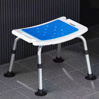 Chaise de douche antidérapante et réglable pour personnes âgées, en aluminium, siège de douche, chaise de bain