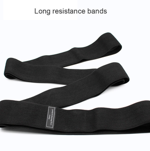 High End ultra Long Non-slip 3-Level Eco-Friendly Polyester Fabric Loop Resistance <b>Bands</b> Set for Fitness Butt Leg Hip Exercise - Product Image 5