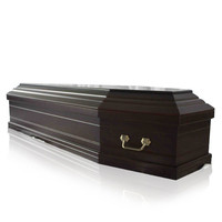 Suministro de funerales profesionales de alta calidad económico desmontar ataúdes de madera ataúdes colorido terciopelo satén cenizas adultos