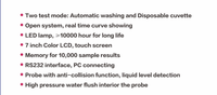 Auto Veterinary Chemistry Analyzer Fully Automatic Veterinary Blood Chemistry Analyzer Animal Veterinary Biochemistry Analyzer