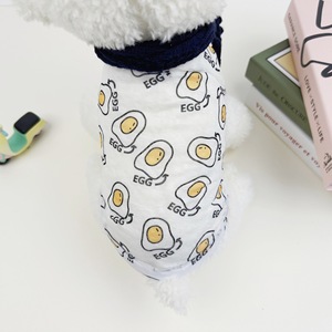 Gilet pour chien à imprimé animal mignon, vêtements d'été respirants en polyester sans manches pour petits, moyens et grands chiens, design de dessin animé - Product Image 5