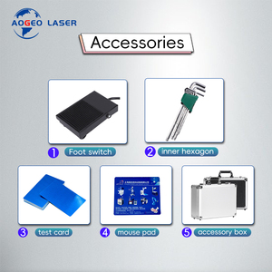 Máquina de Marcado Láser UV Portátil Dividida AOGEO MAIMAN, Máquina de Marcado Láser 3D de 3W 5W con Tecnología Gdb para Vidrio Pulsado - Product Image 6