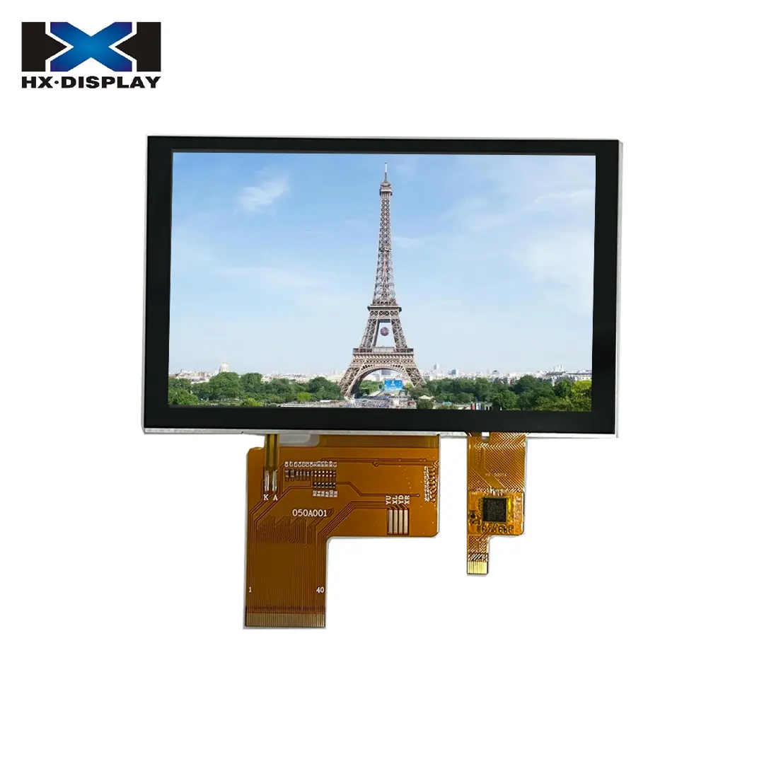 LCD-Modul 5 Zoll 800*480 IPS RGB-Schnitts telle GT911 Kapazitiver Touchscreen 5-Zoll-TFT-LCD-Display