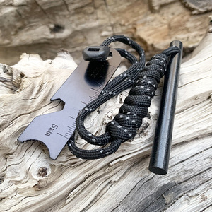 Outdoor <b>Fire</b> Starter Magnesium Rod With Scraper Camping Survival <b>Tool</b> 8x80mm 10x100mm 12.7x127mm - Product Image 2