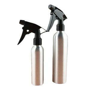 Aluminum Spray <b>Bottle</b> 30ml Manual Dispensing Facial <b>Mist</b> Sprayer Clean Silver Metal Canister DG - Product Image 5