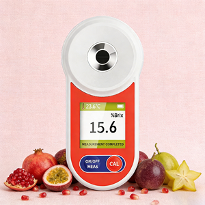 Réfractomètre numérique Brix avec ATC 0-55% pour la <span class=keywords><strong>mesure</strong></span> de la concentration en sucre du jus - Product Image 1