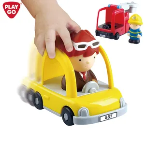 Playgo URBAN WHEELS SET-Carro de Juguete Unisex con Ruedas Duraderas