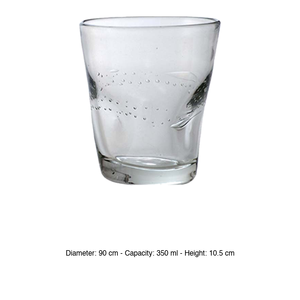 Dali' Clear <b>Water</b> Tumbler 35 cl H 10.5 cm Ø 9 cm M1934 - Product Image 3