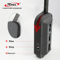 TEMAX W-A012 2025 Système de levage et de traction manuel à usage intensif Cintre à vêtements