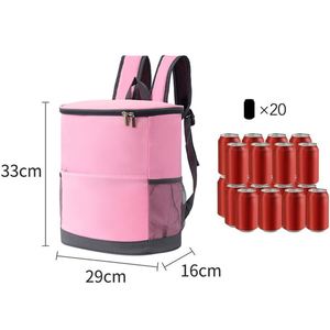 Large Capacity Oxford Waterproof Insulation Backpack Portable Cooler Shoulder Bag for Outdoor - Product Image 5