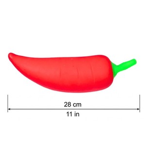 Piments géants moelleux rouges et verts, jouet sensoriel anti-stress en forme de légume à presser, cadeau pour enfants et adultes - Product Image 5