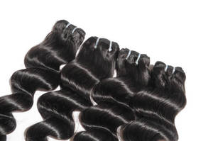 Paquetes de Cabello Humano Virgen Indio Crudo de Primera Calidad a Precio de Fábrica, Proveedores de Extensiones de Cabello Humano de Templo Indio al por Mayor - Product Image 3