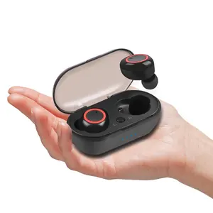 Handsfree <span class=keywords><strong>Ture</strong></span> หูฟังเอียร์บัดไร้สายสเตอริโอเบสลึก,หูฟัง Hifi สำหรับเล่นกีฬาหูฟังเล่นเกมหูฟังฟังเพลงหูฟังบลูทูธ5.0 - Product Image 1