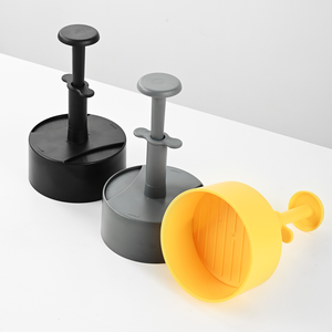 Presse à viande en plastique ABS de qualité alimentaire avec poignée <span class=keywords><strong>Moule</strong></span> de fabrication de <span class=keywords><strong>steak</strong></span> de hamburger antiadhésif DIY Beef Burger Maker pour la cuisson au gril - Product Image 4