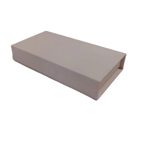 Black Packaging Rigid Box Folding Packaging Rigid Boxes With Ribbon