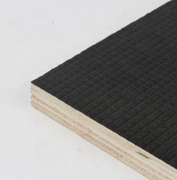 Película resistente de alta calidad para construcción, madera contrachapada marina, 18mm, antideslizante