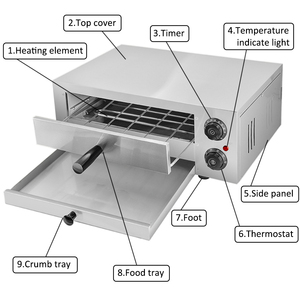 <span class=keywords><strong>Four</strong></span> à pizza portable de haute qualité, petit, à prix abordable, haute température, <span class=keywords><strong>en</strong></span> vente - Product Image 1