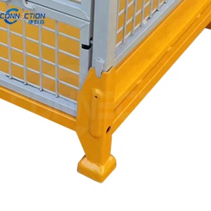 Nặng có thể gập lại dây lưới kim loại Pallet gấp kho lưu trữ lồng dây lưới container stillage lồng có thể gập lại cứng nhắc container - Product Image 4