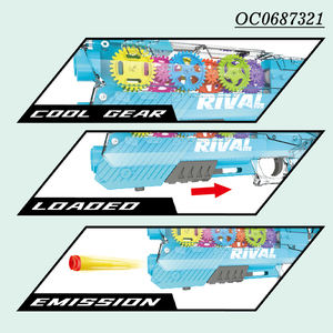 Shenzhen Toy Electric <strong>Airsoft</strong> Gun Model Soft <strong>Bullet</strong> for Boys with 6 Pcs <strong>Bullets</strong> - Product Image 3