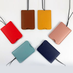 Cordón Elástico Protector de Doble Capa, Etiqueta de Equipaje Extraíble de Cuero PU para Tarjeta de Embarque/Plano de Embarque - Product Image 2