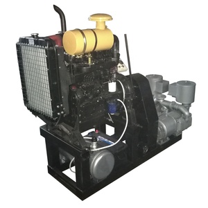 コンプテックGWB-12.2D 12m 3/minディーゼルエンジンバルクセメントサイロコンプレッサー2気筒オイルフリー潤滑静止 - Product Image 1