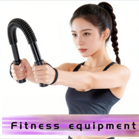 Equipo de Fitness para Exteriores, Barra de Entrenamiento de Fuerza para Brazos, Equipo de Fitness para Uso Doméstico, Tensor de Resorte, Expansor de Pecho para Fortalecer el Agarre