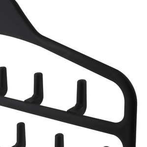 ไม้แขวนเสื้อพลาสติก <span class=keywords><strong>PET</strong></span> ทนทาน เป็นมิตรกับสิ่งแวดล้อม พร้อมดีไซน์กันลื่น สำหรับจัดเก็บเสื้อผ้าในตู้เสื้อผ้าและห้องน้ำ - Product Image 5