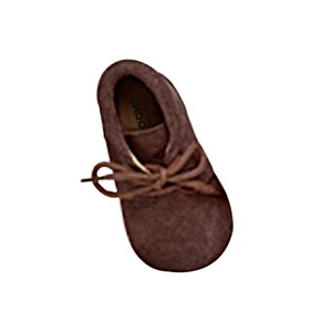 Choozii Fashion Brown Suede Leather Upper Baby Girls Winter <strong>Booties</strong> <strong>Shoes</strong> - Product Image 3