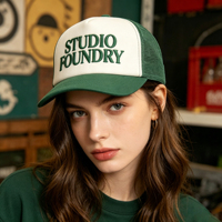 Casquette de camionneur unisexe respirante avec maille perméable à l'air, ajustement confortable toute la journée, idéale pour les peaux sensibles et les loisirs quotidiens