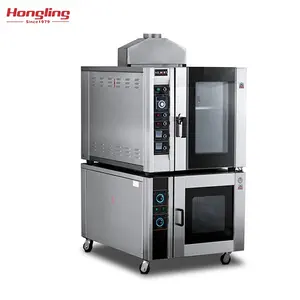 Horno eléctrico de convección para repostería, 5 bandejas de Gas para aperitivos, gran oferta