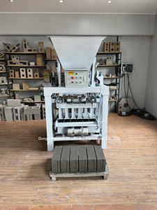 Konveyör bant karıştırma mekanizması tuğla hattı tuğla yapma makinesi ile donatılmış sabit 4-35B hazne yarı otomatik çimento - Product Image 2