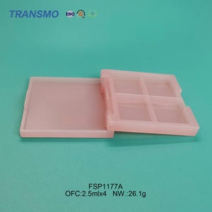 Vente flash - Emballages cosmétiques vides recyclables et respectueux de l'environnement en PET pour parfum, fard à paupières, fard à paupières 4 couleurs - Product Image 4