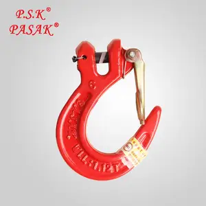 High Strength G80 Lifting Hook Eye Hoist Hook With Large Opening Eye Hook For Lifting Chain Sling