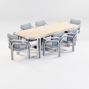 Meubles de restaurant d'extérieur Foshan Kingmake pour hôtel, complexe hôtelier, terrasse de loisirs, chaise en aluminium - Product Image 2
