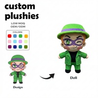 Jouets en peluche personnalisés, design de poupée, Riddler Chibi doux, objets de collection sur le thème du mystère, koala mignon, jouet en peluche personnalisé OEM