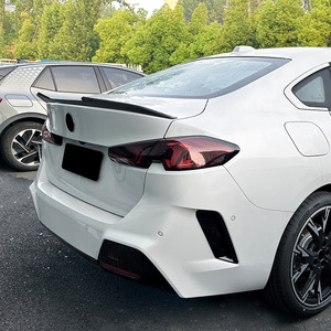 Bmw Rear Spoiler Piano Black Carbon Fiber Texture Abs Material Ducktail Trunk Wing For 2 Series F74 225i 235i 2024+ Psm Model - Product Image 1
