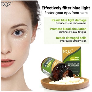 RQZ SS1717 Capsule Energetiche per Adulti con Sapore Naturale, Vitamine e Minerali, Luteina e Zeaxantina per Donne, 60 Capsule/Flacone - Product Image 4