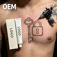 Tatuaje con Logotipo Personalizado de Textura Estable y Económica para Tiendas de Tatuajes Emergentes y Centros Comunitarios de Servicios de Belleza