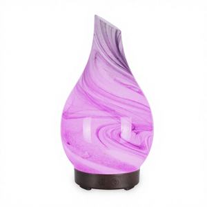 Nuevo Difusor de Aromas de 100 ml, Humidificador Ultrasónico de Vidrio con Luz LED para el Hogar, Dormitorio, Sala de Estar - Product Image 3