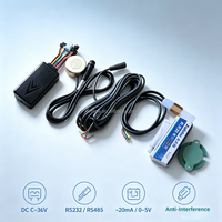 Transmetteur de température et d'humidité, capteur de niveau de carburant ultrasonique ULS001, traceur GPS 4G LTE étanche avec application Android, sans perçage