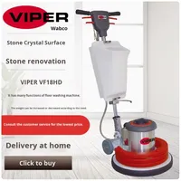 Polisseuse de marbre d'hôtel Vipers VF18HD électrique nouvelle balayeuse de sol robuste Machine de brunissage 1800W 220V cristal de rénovation de pierre