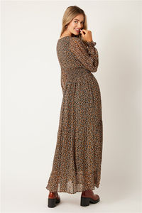 2024 hiver élégant coutumes à la mode <span class=keywords><strong>Sexy</strong></span> dames à manches longues boutique en ligne en mousseline de soie vêtements de mode pour les femmes - Product Image 4