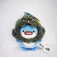 Anoeo Bulk 4 pouces gros requin nuage doux câlin 2-en-1 pendentif griffe Machine coton peluche soulagement du Stress fête jouets unisexe