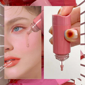 Ensemble de 6 blush liquides aux couleurs naturelles, fini dewy, longue tenue, teinte modulable pour les joues, imperméable, résistant à la transpiration, maquillage cosmétique - Product Image 5
