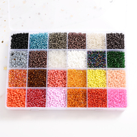 Aprox 16000pcs multi especificação mista vidro checo mudas contas redondas para pulseira colar jóias conjunto caixas